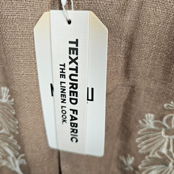 Malibu Drill Clothing Co Shirt Mens Medium Linen Look Textured Fabric Hawaiian - Picture 7 of 8